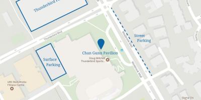 Vancouver brezplačno parkiranje zemljevid