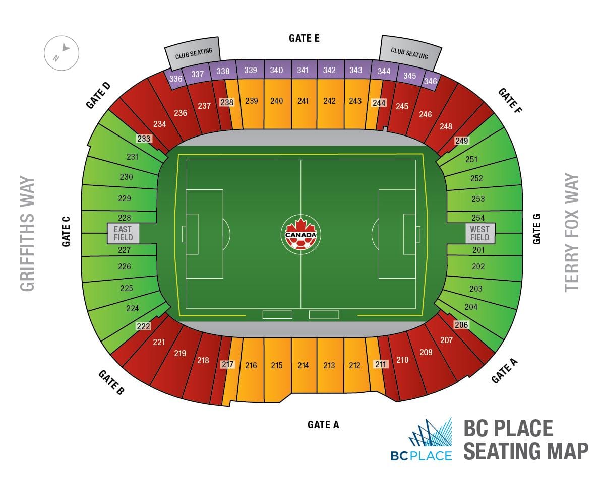 bc kraj stadion zemljevid